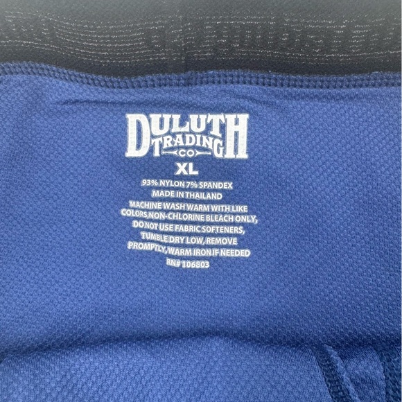 Duluth Trading Co Men's Black and Blue Brief Underwear ( 2 Pair ) - Picture 7 of 8